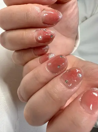 ロング カラー ヘアアレンジ キッズ ネイル マツエク・マツパ アイブロウ 福田 加奈のネイルデザイン