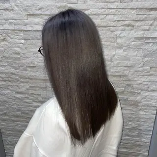 セミロング カラー miloc那覇 MIKUのヘアスタイル