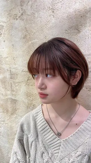 ショート ricoa所属・セキネ シュウヘイのヘアスタイル