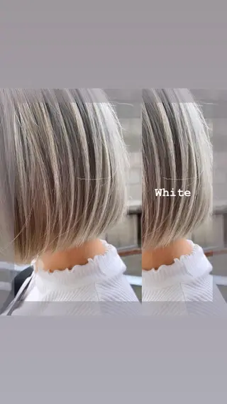 ミディアム カラー ヘアアレンジ 🌻Insta指名 NO.1🌻Shoのヘアスタイル