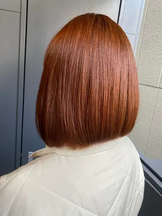 ミディアム カラー hina💟 透明感カラーのヘアスタイル