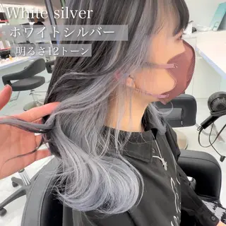 セミロング カラー お客様満足No.1 🌈Neneのヘアスタイル