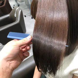 セミロング ムトウセイマ/艶髪 /艶ケアWブリーチのヘアスタイル