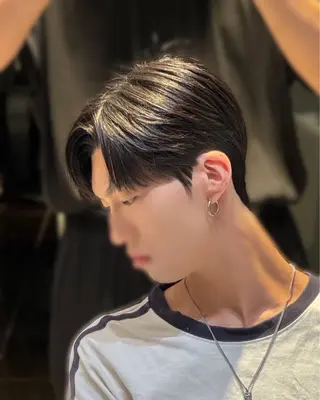 ショート パーマ メンズ YUKI🇰🇷 カルマ／ダウンパーマのヘアスタイル