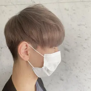 ショート カラー teddy所属・韓国レイヤー//ブラ ウンカラー🐼メイのヘアスタイル