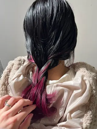 カラー 松本 茜のヘアスタイル