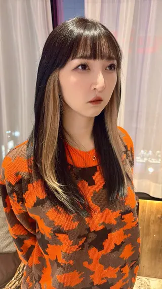 ミディアム ayumi .のヘアスタイル