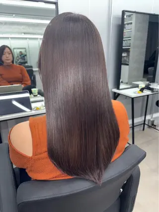 ロング カラー パーマ 🌈艶髪/髪質改善 新宿itouのヘアスタイル