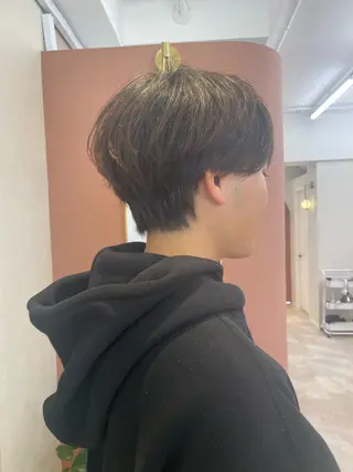 ショート メンズ ショート・ボブ 中村俊哉のヘアスタイル