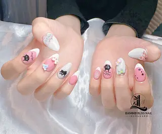 ネイル BAMBOO BLISS 研修用のネイルデザイン