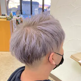 ショート カラー メンズ メンズ特化/垣見 隼人のヘアスタイル