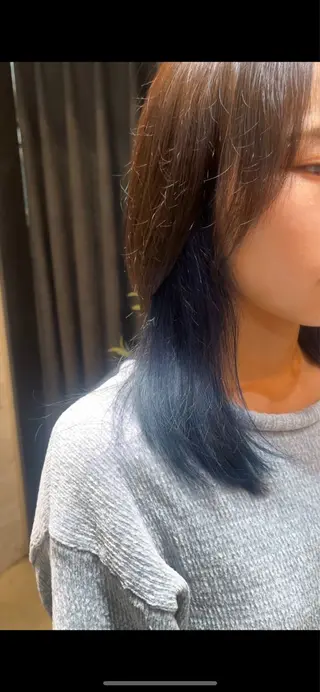 ミディアム 森本峻介 ボブ/透明感カラーのヘアスタイル