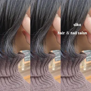 ショート カラー パーマ ヘアアレンジ sōko   Hair&Nail Salon所属・🫧一気にあか抜け 🫧mayuのヘアスタイル