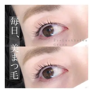 マツエク・マツパ アイラッシュサロン GREENのマツエク・マツパデザイン