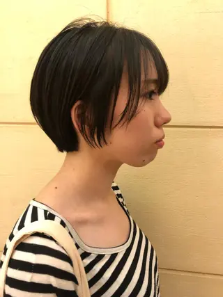 ショート せこぐち まいのヘアスタイル