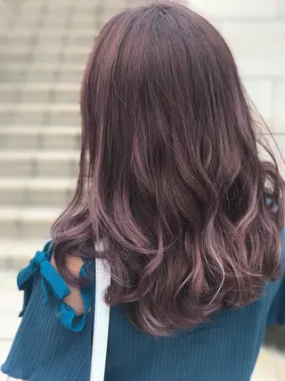 ミディアム カラー 似合わせ/代表 髪質改善/山田将大のヘアスタイル