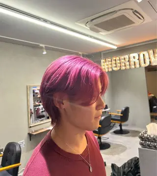 カラー メンズ morrow by suntown所属・💙AKANE ハイトーン特化💙のヘアスタイル