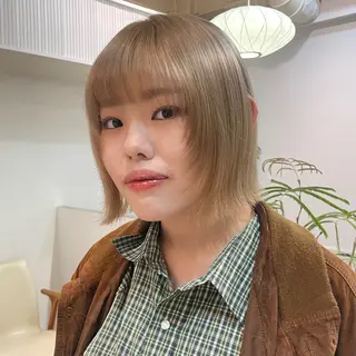ミディアム カラー 🪅ブリーチカラー 🪅琉羽Ruuのヘアスタイル