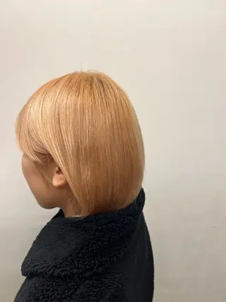 ショート カラー レイヤーカット/ パーマ‪/表参道のヘアスタイル