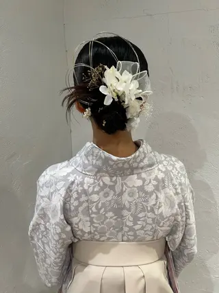 ヘアアレンジ 艶カラー🌸アレンジ 🌹Sally🕊️のヘアスタイル