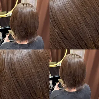 ショート 🎀推し活カラー/ ピンクカラー/のののヘアスタイル