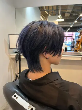 カラー メンズ 沼崎 美海のヘアスタイル