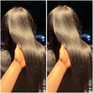 セミロング 森島 愛梨のヘアスタイル