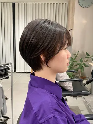 ショート sara/ハンサム ショート【蔵前】のヘアスタイル