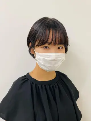 ショート サトウ リョウのヘアスタイル