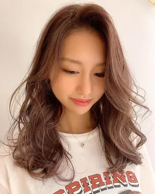 ロング カラー box mico. mutsumiのヘアスタイル