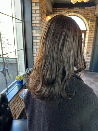 セミロング カラー LUCIE 吉祥寺所属・✨顔周り✂️レイヤー /艶カラー得意🌈将のヘアスタイル