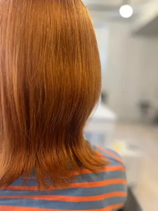 ミディアム カラー 💖縮毛矯正 💖　MISAKIのヘアスタイル