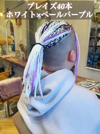 メンズ エクステ指名No.1 【店長】橘田のヘアスタイル