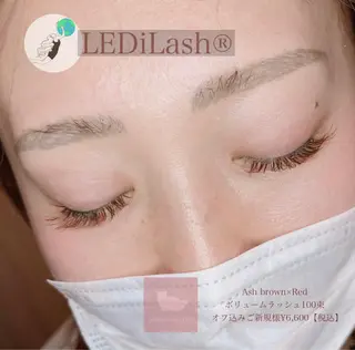 マツエク・マツパ 1ヶ月後も半分残る 高持続LEDエクステのマツエク・マツパデザイン