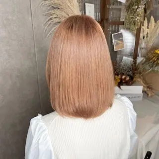 ミディアム エクステ・髪質改善・ ブリーチ・吉田大介のヘアスタイル