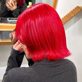 カラー mirai/ブリーチ ダブルカラーのヘアスタイル