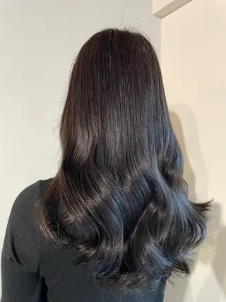 ロング カラー レイヤー/ハイトーン カラー/SHISEIのヘアスタイル