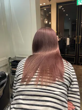 ロング カラー classic 新横浜所属・大人girly🛋️ 🤍yukakoのヘアスタイル