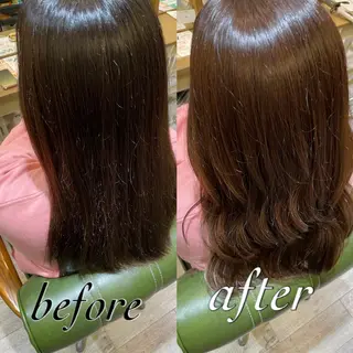 セミロング 🦋ふくい あやの🦋のヘアスタイル