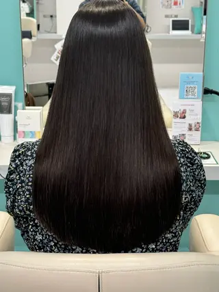 ロング 髪質改善&縮毛矯正 池本　有宏のヘアスタイル