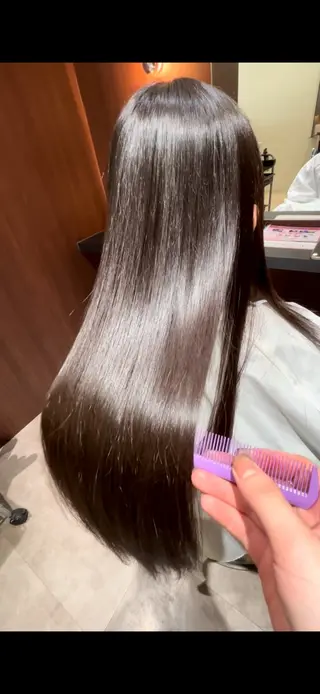 ロング カマタ サユミ🪐のヘアスタイル