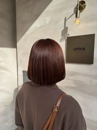 ショート カラー unica by milly所属・Mayuka 🩶のヘアスタイル