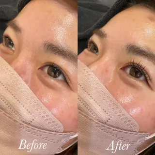 マツエク・マツパ aya/小顔レイヤー /柔らかカラーのヘアスタイル