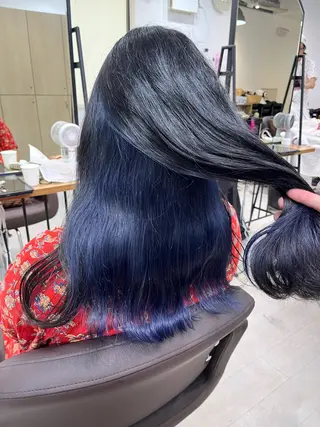 ロング I S所属・🌿透明感カラー 縮毛矯正✨かずきのヘアスタイル