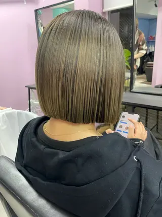 ショート 高尾亮輔/ ボブ特化美容師のヘアスタイル