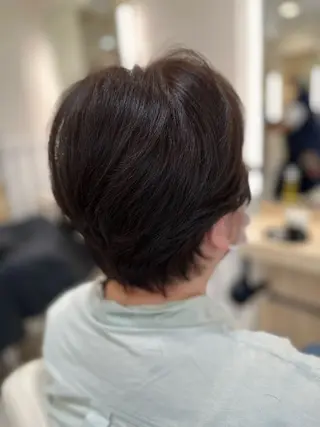 ショート ボブ•ショートカット 草野太一のヘアスタイル