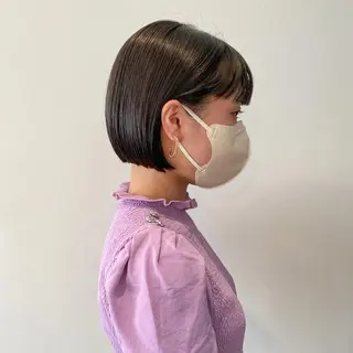 ショート カラー ヘアアレンジ Nancy所属・束感まつげ❤︎ あみのマツエク・マツパデザイン