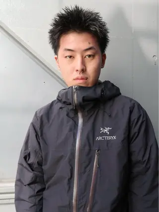 ショート メンズ HARUKI🏔️/ メンズ/透け感カラーのヘアスタイル