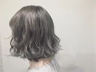 ミディアム カラー てんま さやかのヘアスタイル