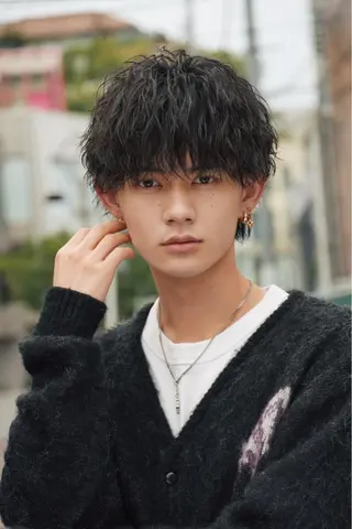 ショート パーマ メンズ 11.12月限定割引 fifth前比嘉💥のヘアスタイル